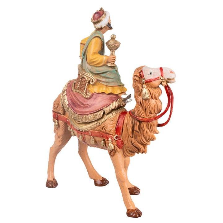 Reyes Magos en camello serie 10 cm Fontanini