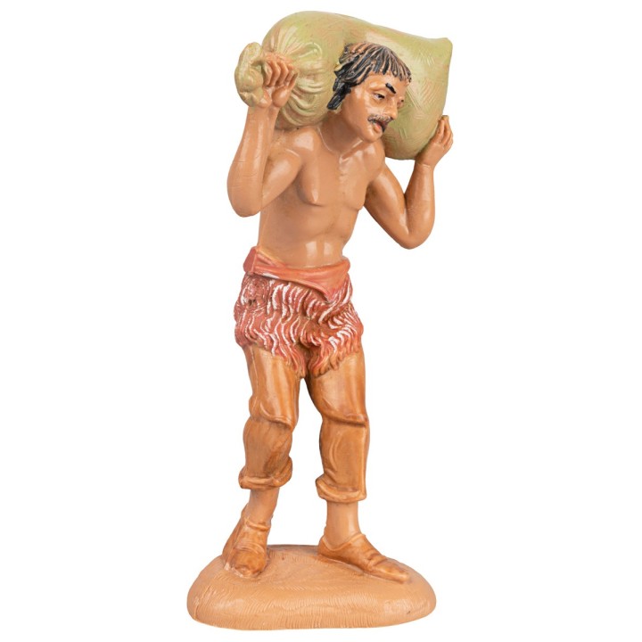 Uomo con sacco 10 cm Fontanini