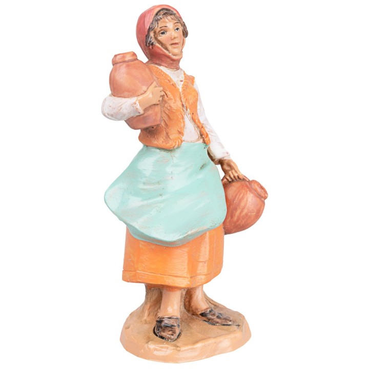 Mujer con jarras 9,5 cm Fontanini