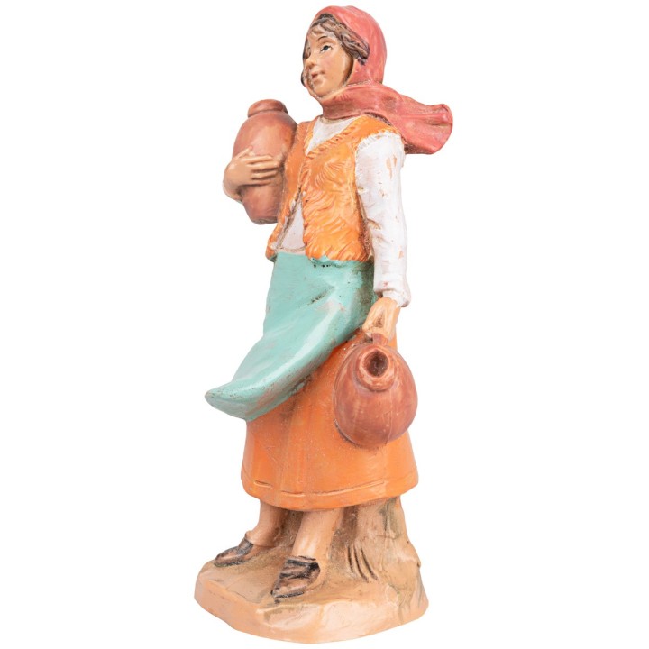 Mujer con jarras 9,5 cm Fontanini