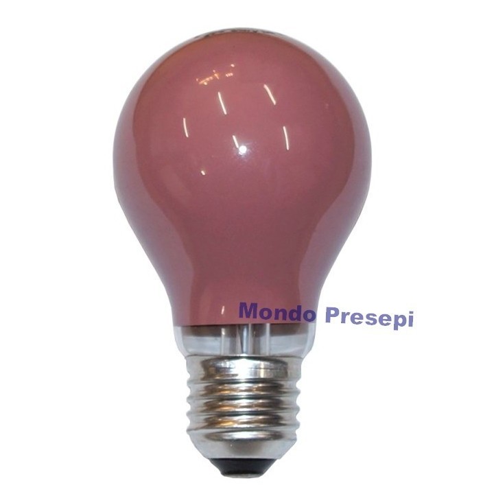 Lámpara gota 25W E27 Roja