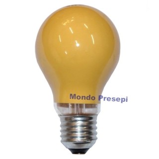 Lampada goccia 25W E27 Arancio