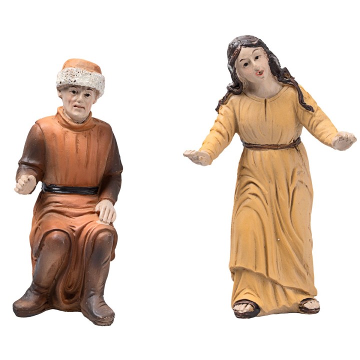 Deposición de Jesús 10 cm en estatuas de resina pascuales