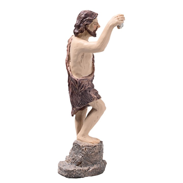 Baptism of Jesus 10 cm in resin Easter statues