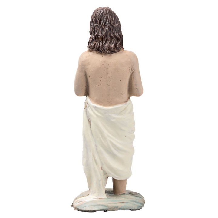 Baptism of Jesus 10 cm in resin Easter statues