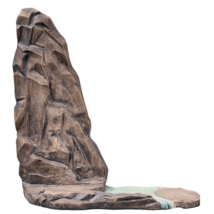 Baptism of Jesus 10 cm in resin Easter statues