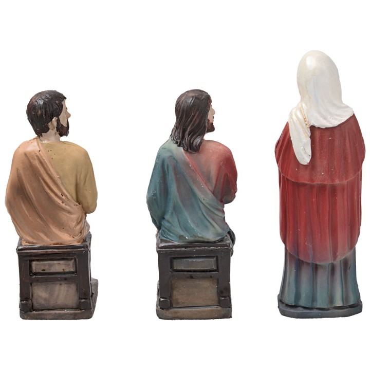 Transformation of water into wine 10 cm in resin Easter statues