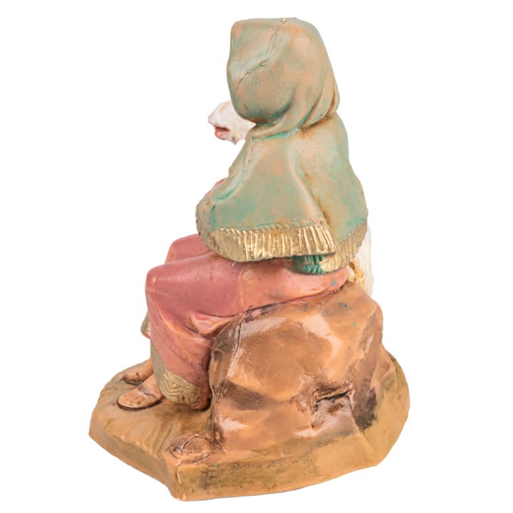 Shepherdess sitting 9.5 cm Fontanini series