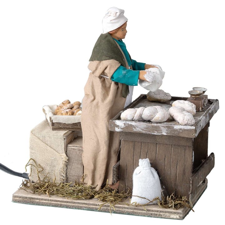 Woman kneading series 15 cm in motion