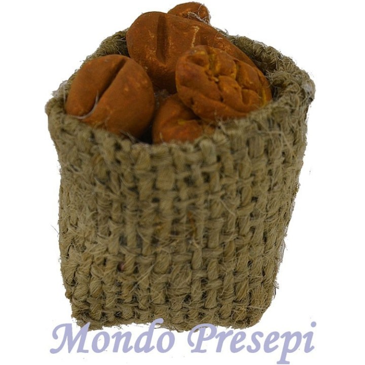 Sacco juta con pane
