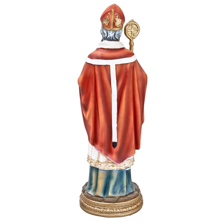 Saint Augustine 30 cm in resin