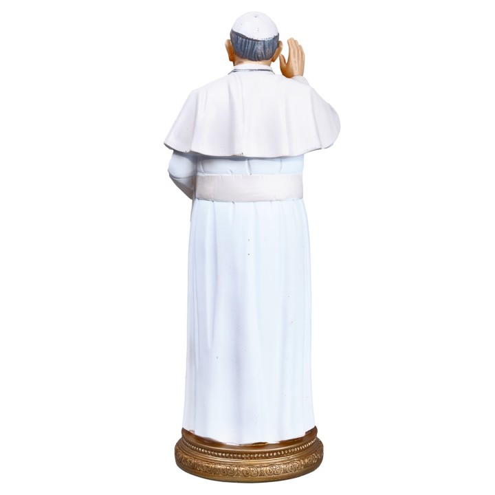 Papa Francesco 20 cm in resina