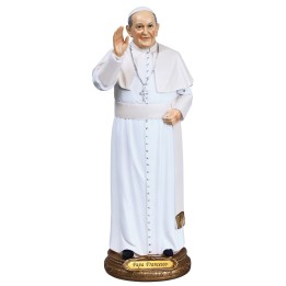 Pope Francis 30 cm in resin