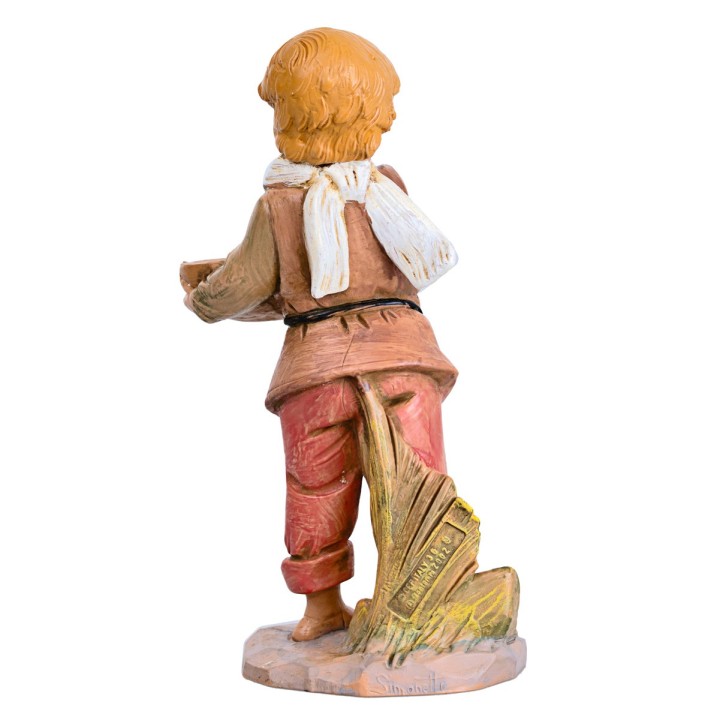 Niño con cesta serie 30 cm Fontanini