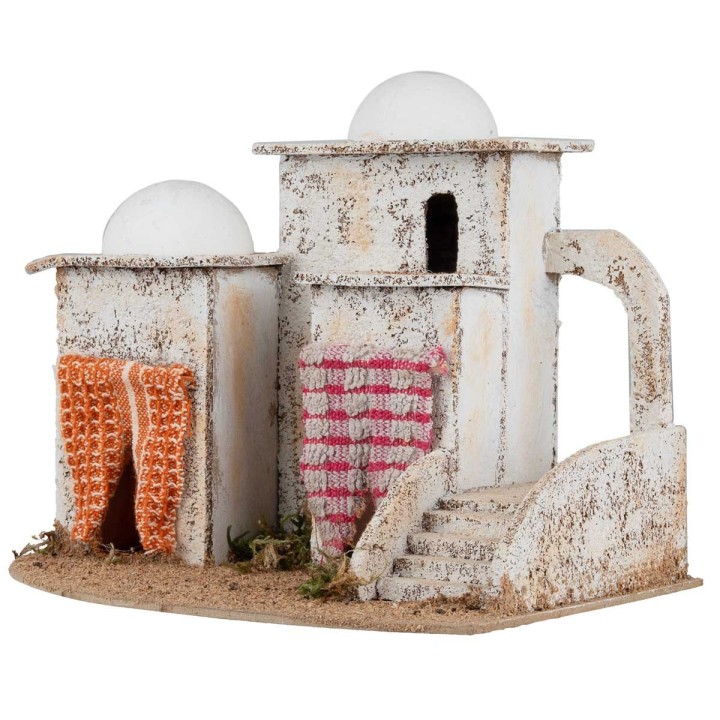 Palestinian houses cm 23.5x16.5x18.5 h