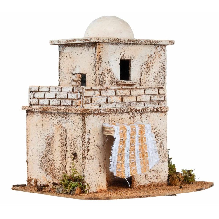 Casa araba con terrazzo cm 21.5x17.5x21 h
