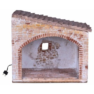 Rudere illuminato cm 24x18x21.5 h