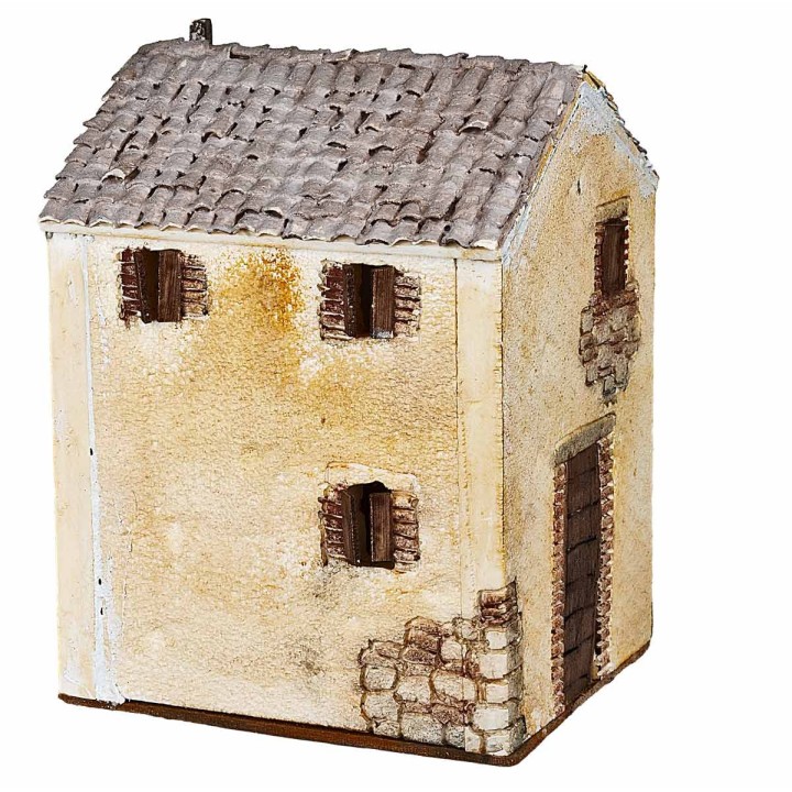 Rustic house 17x20x27 cm h