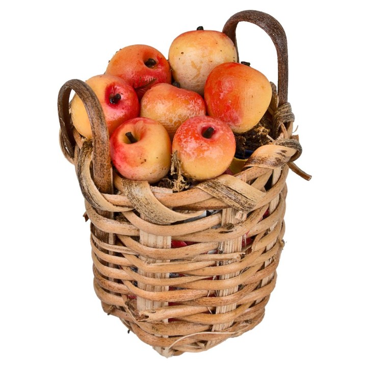 Basket of apples Ø3 cm