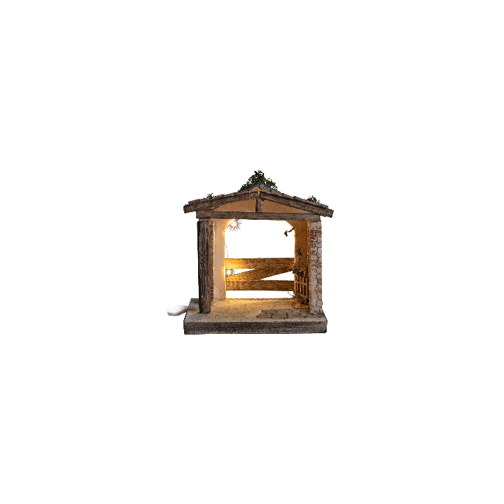 Cabaña para Natividad cm 22x18x22.5 h