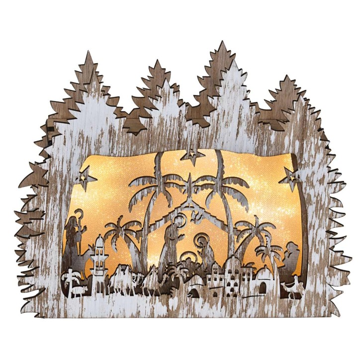 Lit wooden crib cm 26x5.5x21 h