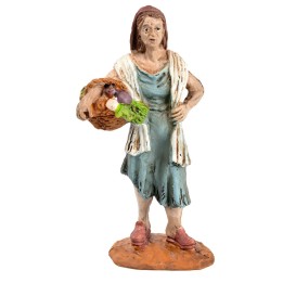 Arab woman with fruit basket Oliver series 9 cm