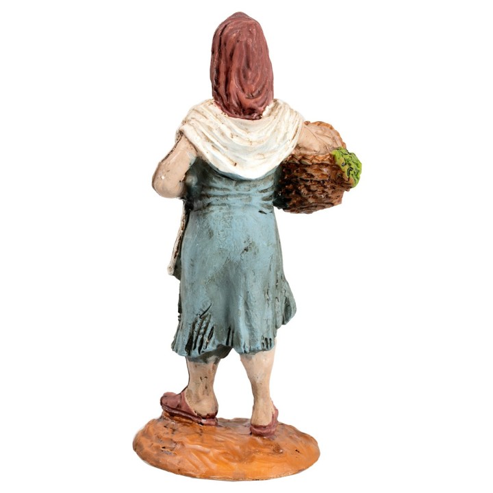 Arab woman with fruit basket Oliver series 9 cm