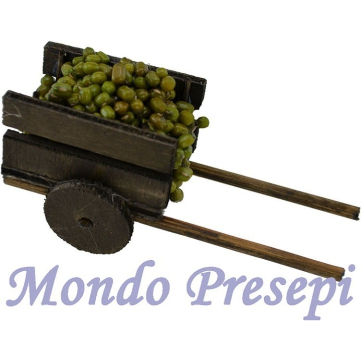 Carro con olive cm 10x4x5 h.