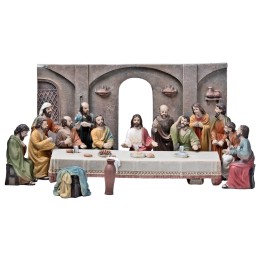 Last Supper 10 cm in resin Easter statues