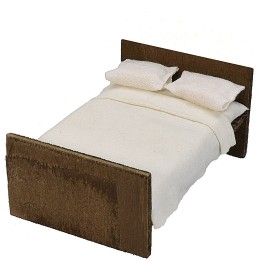 copy of Cama matrimonial de madera cm 10,8x7x7 h
