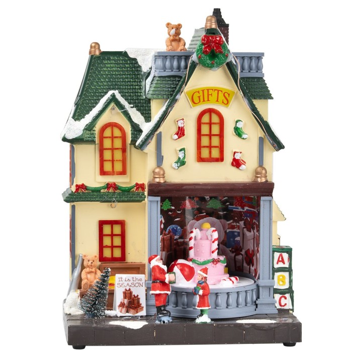 Tienda de juguetes con luces y sonidos cm 18x12x26 h