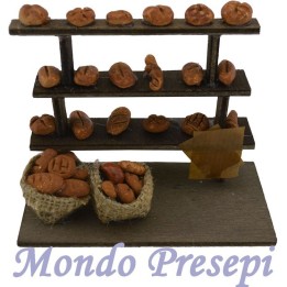 Bread counter for seller cm 12x6x10 h.