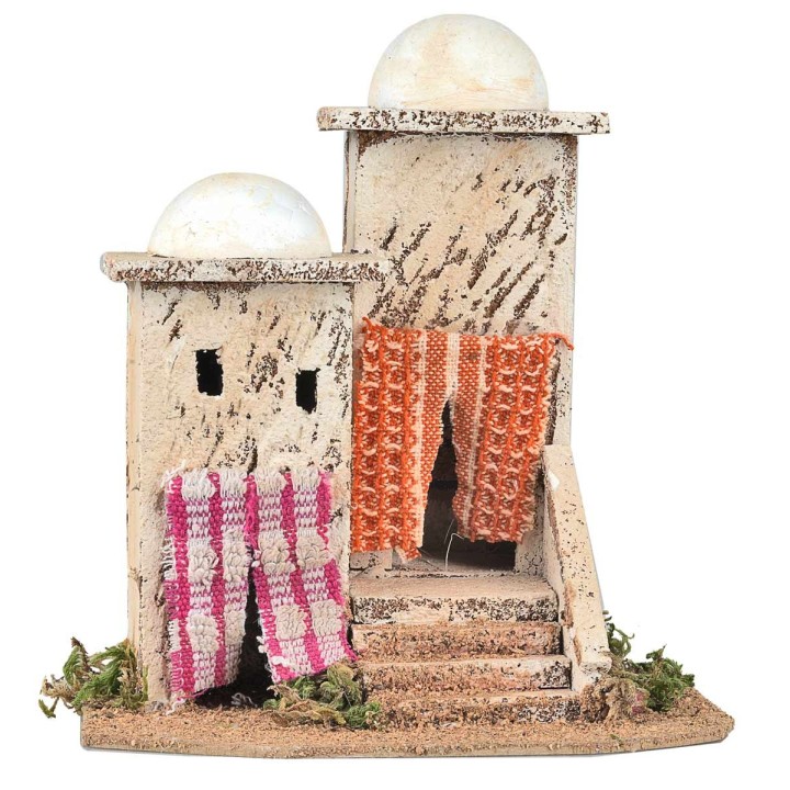 Group of Arab houses cm 16x13.5x18 h
