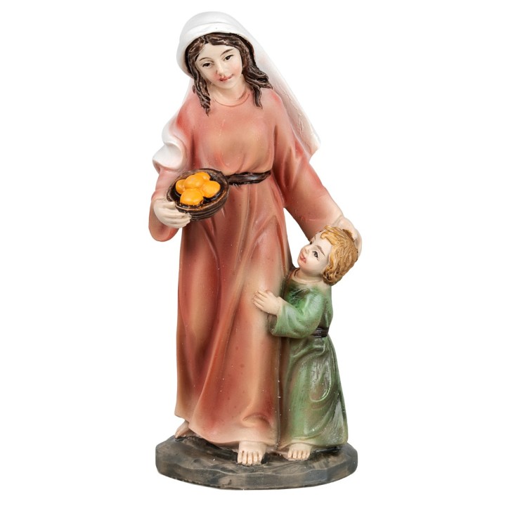 Mamá con niño serie 11 cm en resina