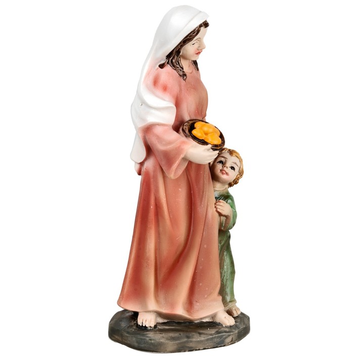 Mamá con niño serie 11 cm en resina