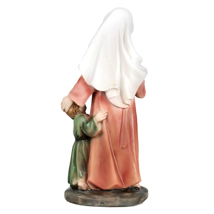 Mamma con bambino serie 11 cm in resina