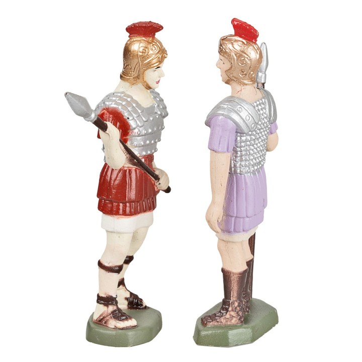 Set Roman soldier and commander 8 cm
