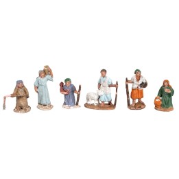 Conjunto de 6 figuritas en estilo árabe 3,5 cm