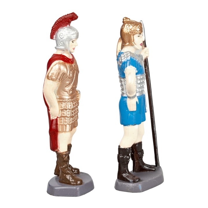 Set 2 soldados romanos en altura 8 cm
