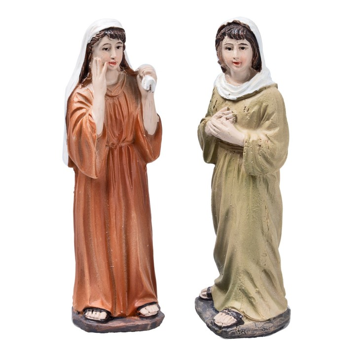 Resurrezione di Lazzaro 10 cm in resina statue pasquali