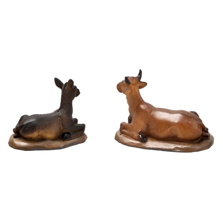 Set Natività 11 soggetti cm 9 per presepe