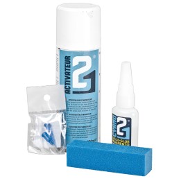 Kit Super colla Colle21 colla cianoacrilato e attivatore per