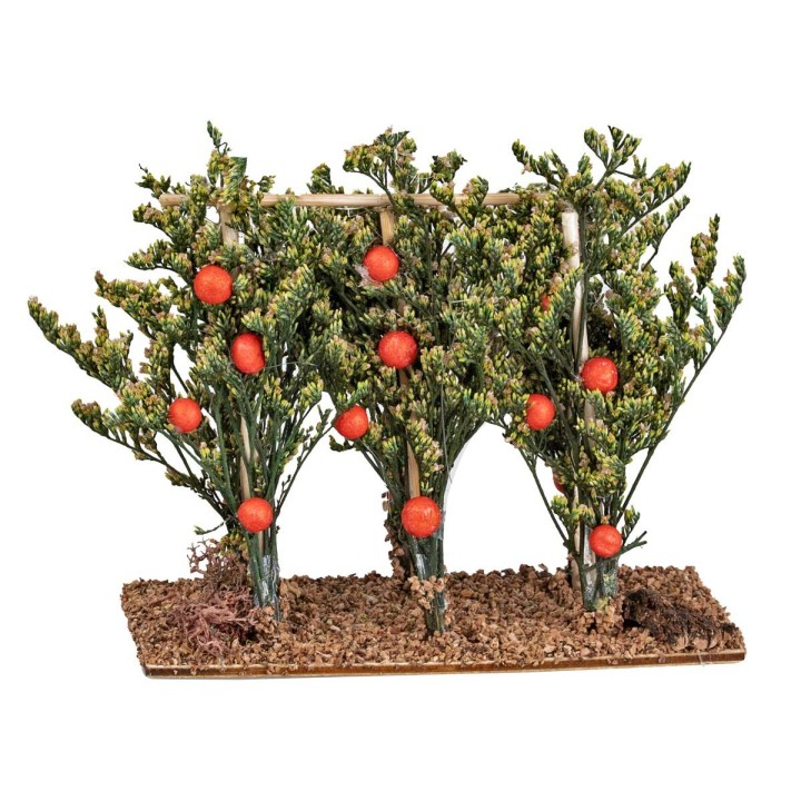 Tomato trees with wooden support cm 12x5x11 h