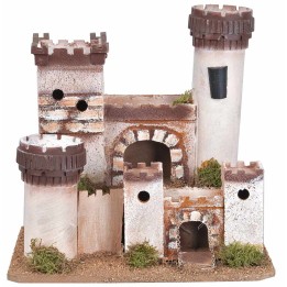 Castello artigianale in stile classico cm 27x19,5x25,5 h