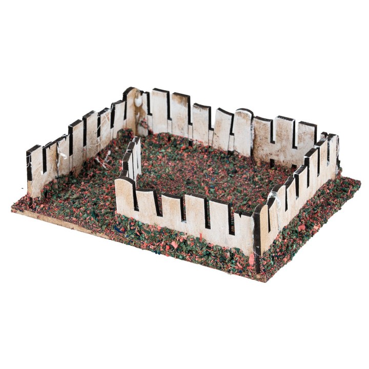 Recinto para animales de corral cm 13x10x3 h