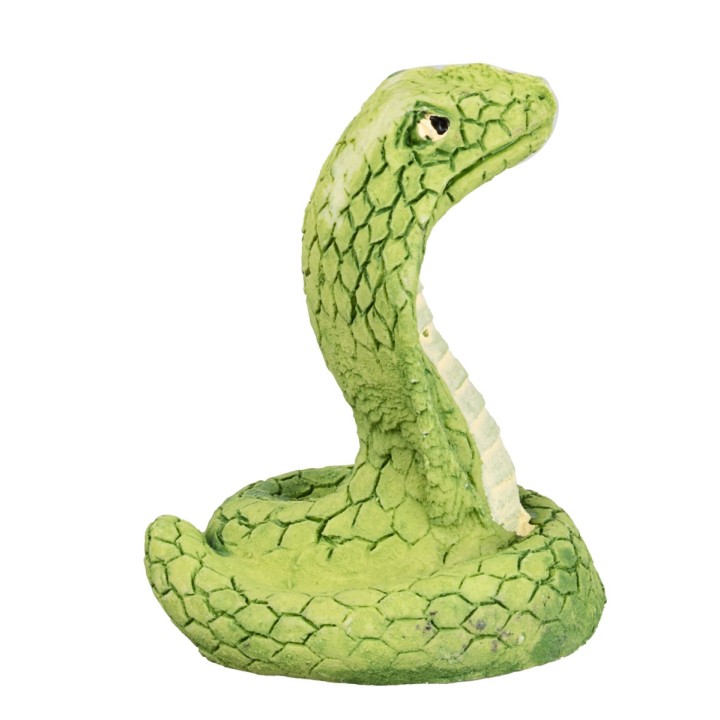 Serpiente de resina altura 3,5 cm
