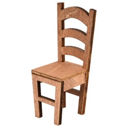 Silla de madera alta cm 3x3x7,5 h