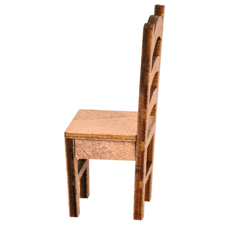 Silla de madera alta cm 3x3x7,5 h