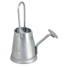 Regadera de metal cm 4 h