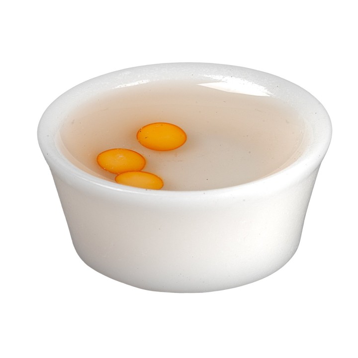 Miniature bowl with eggs Ø 2.5 cm